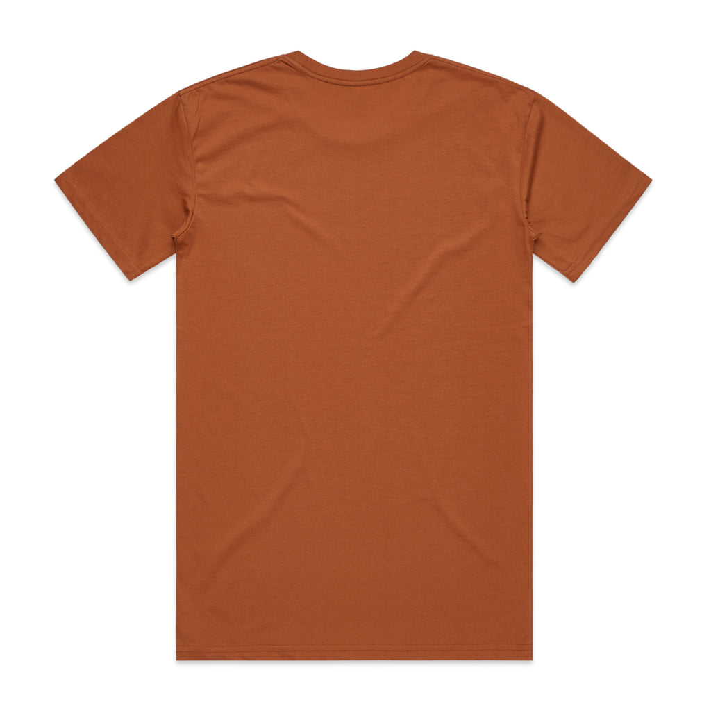 AS Colour Staple Tee 5001 - Copper Back - Custom Printed - Print Blanc