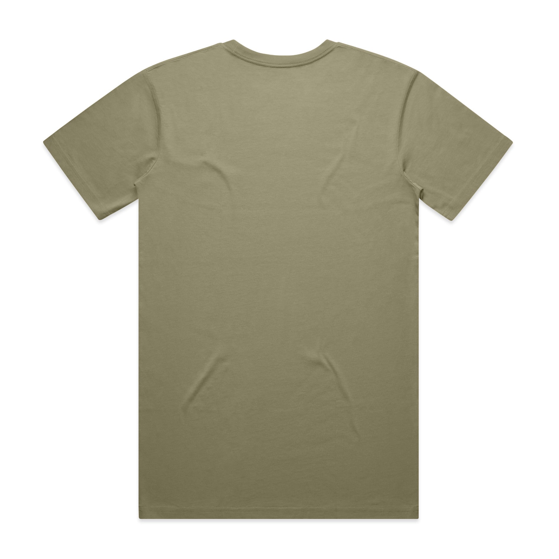 AS Colour Staple Tee 5001 - Eucalyptus Back - Custom Printed - Print Blanc