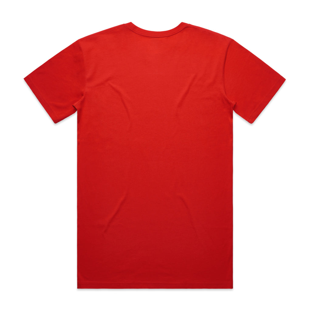 AS Colour Staple Tee 5001 - Fire Back - Custom Printed - Print Blanc