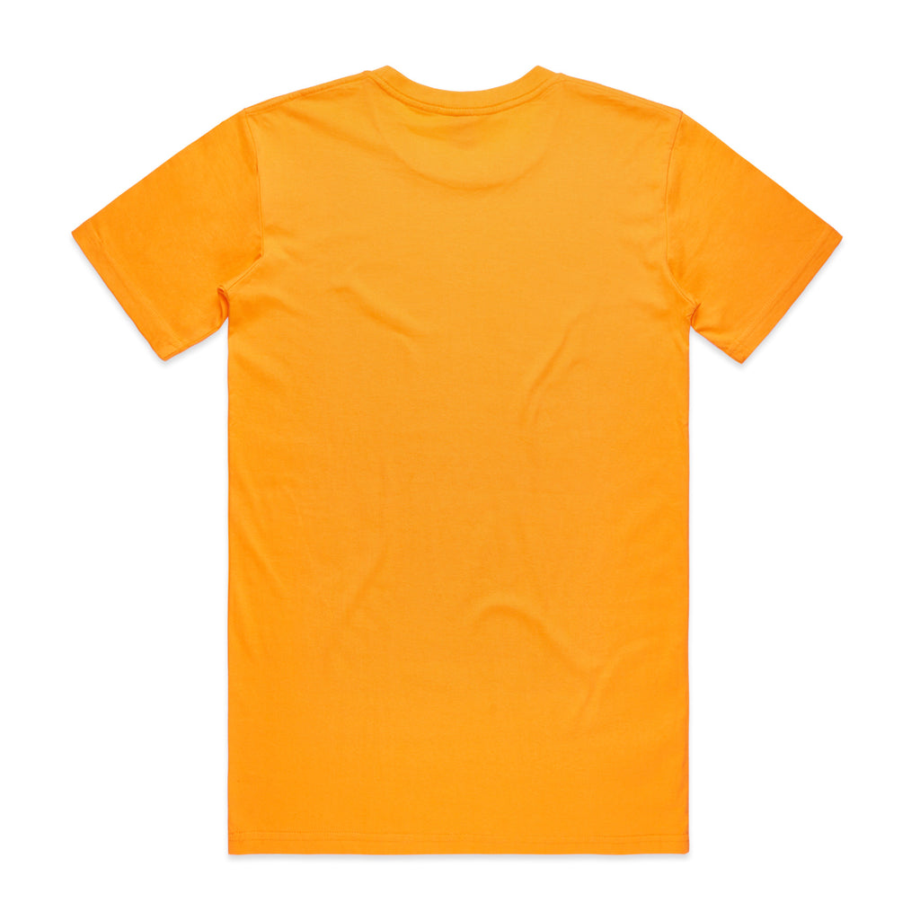 AS Colour Staple Tee 5001 - Gold Back - Custom Printed - Print Blanc