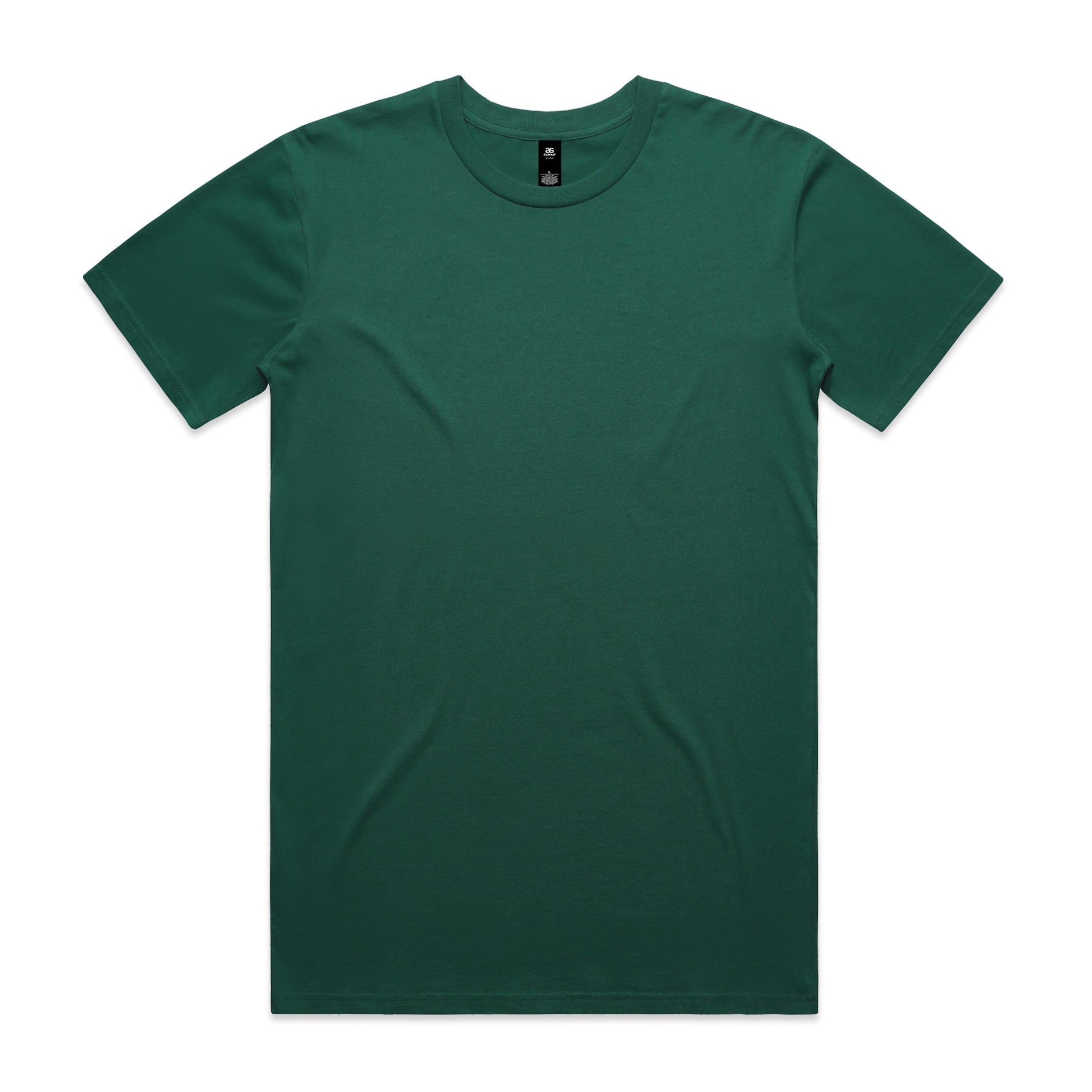 AS Colour Staple Tee 5001 - Jade Front - Custom Printed - Print Blanc
