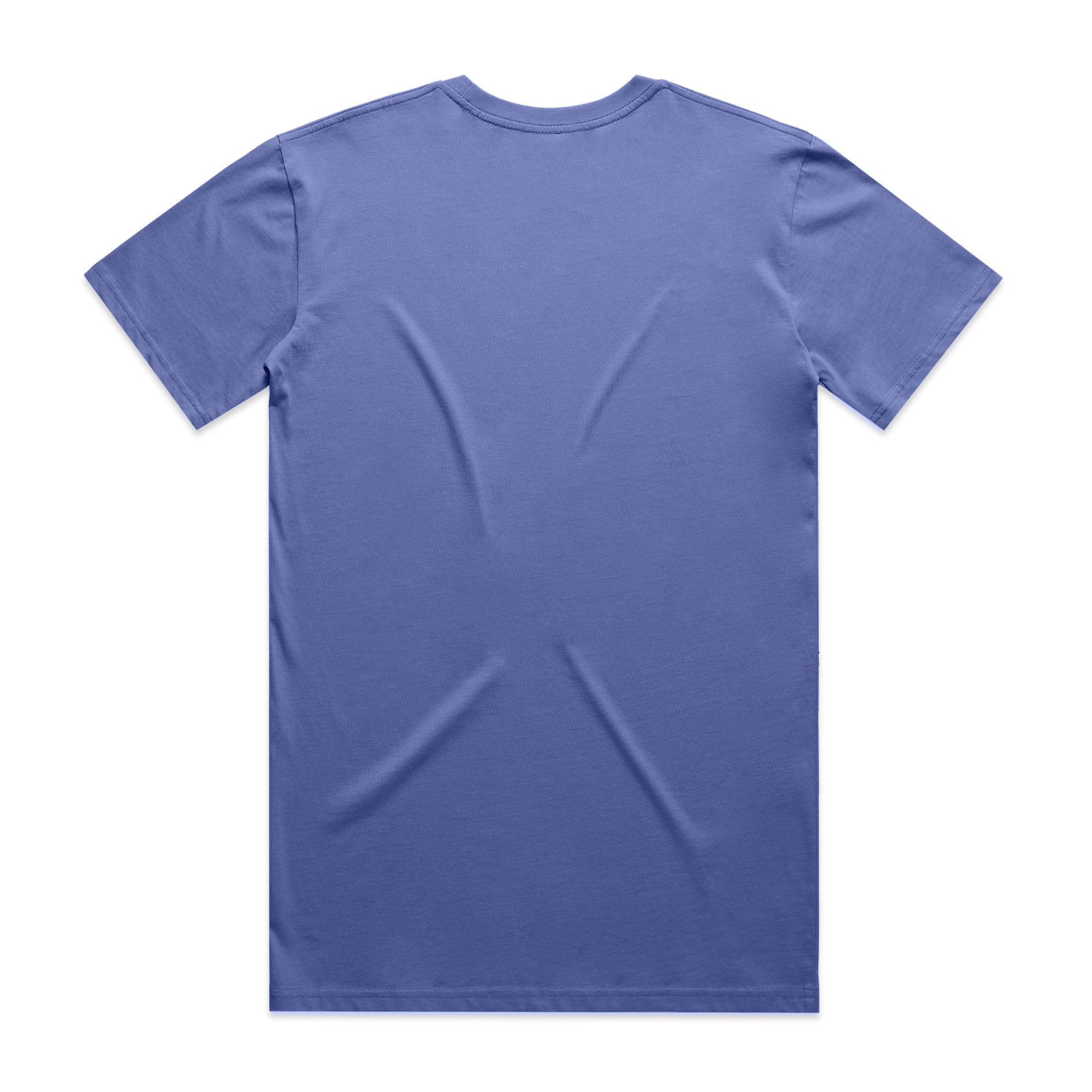 AS Colour Staple Tee 5001 - Lapis Back - Custom Printed - Print Blanc