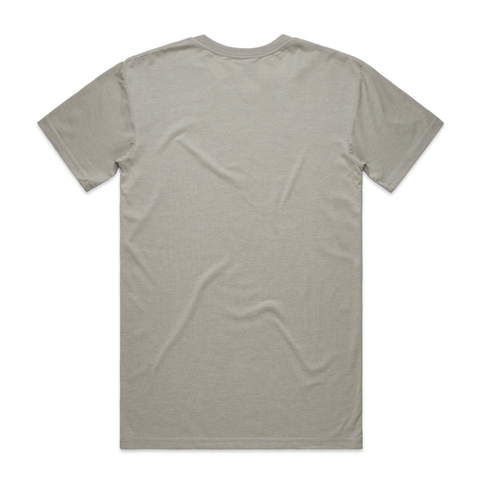 AS Colour Staple Tee 5001 - Light Grey Back - Custom Printed - Print Blanc