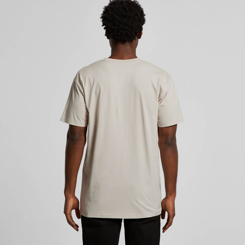 AS Colour Staple Tee 5001 - Main Back - Custom Printed - Print Blanc