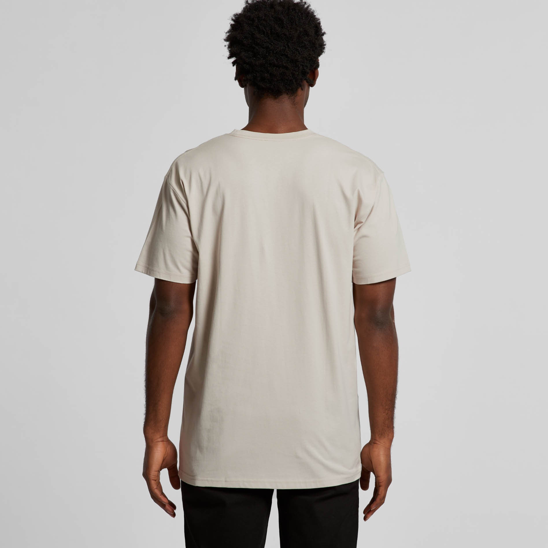 AS Colour Staple Tee 5001 - Main Back - Custom Printed - Print Blanc