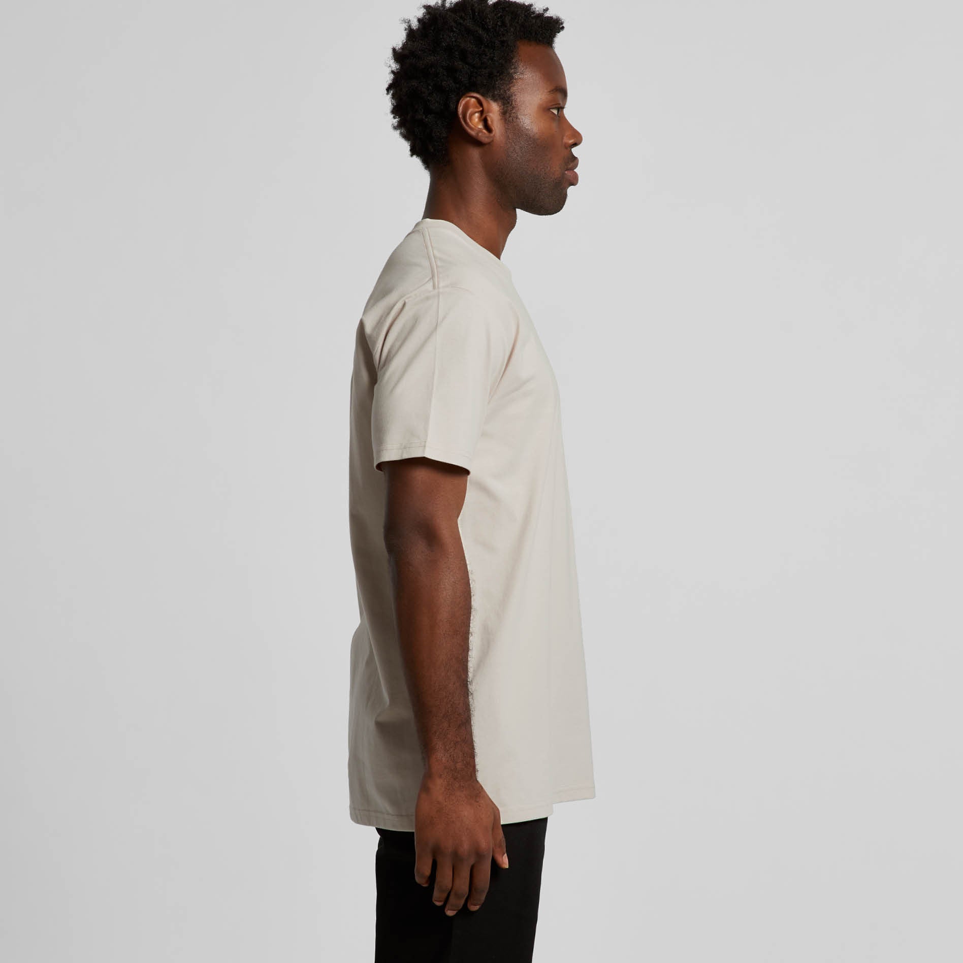 AS Colour Staple Tee 5001 - Main Side - Custom Printed - Print Blanc