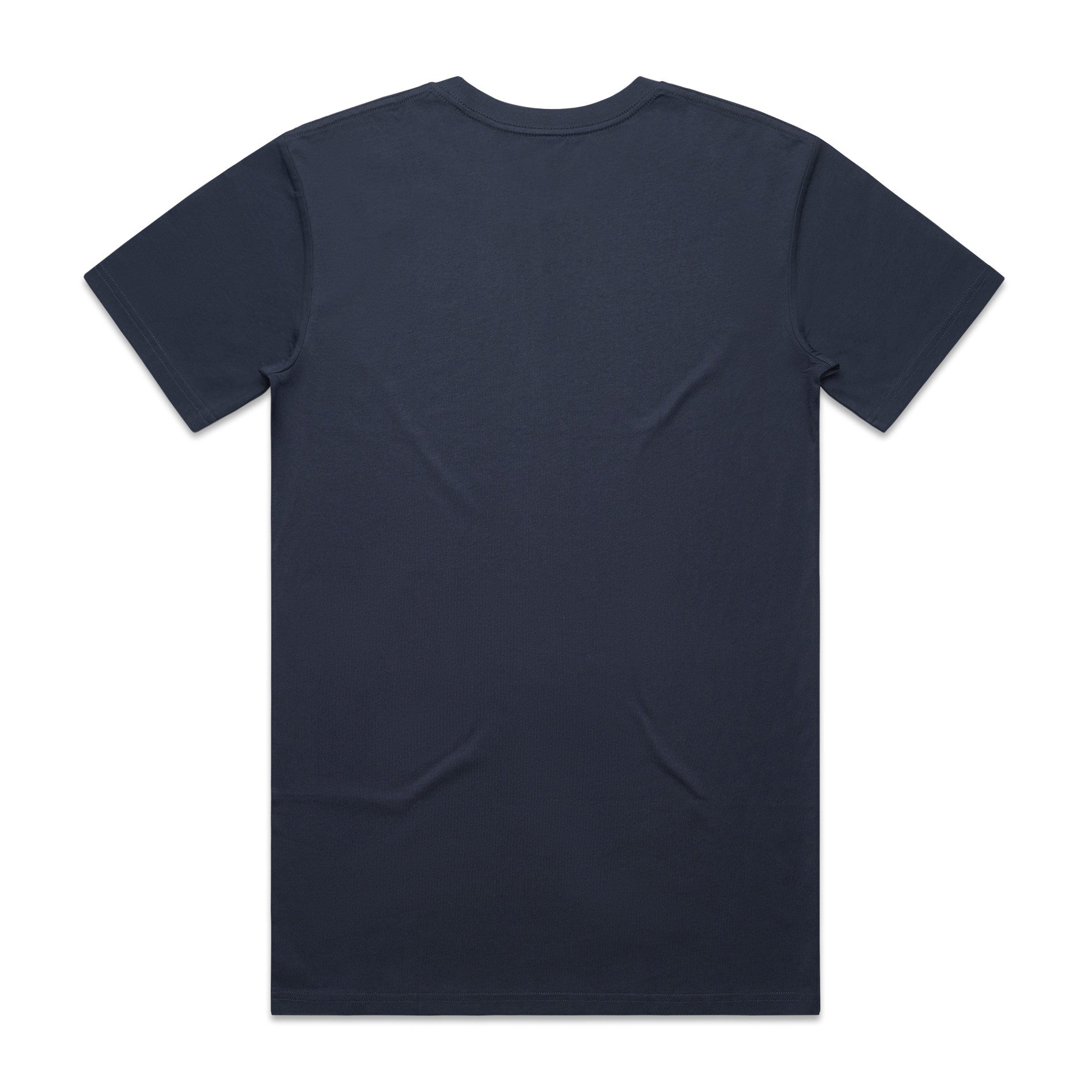 AS Colour Staple Tee 5001 - Midnight Blue Back - Custom Printed - Print Blanc