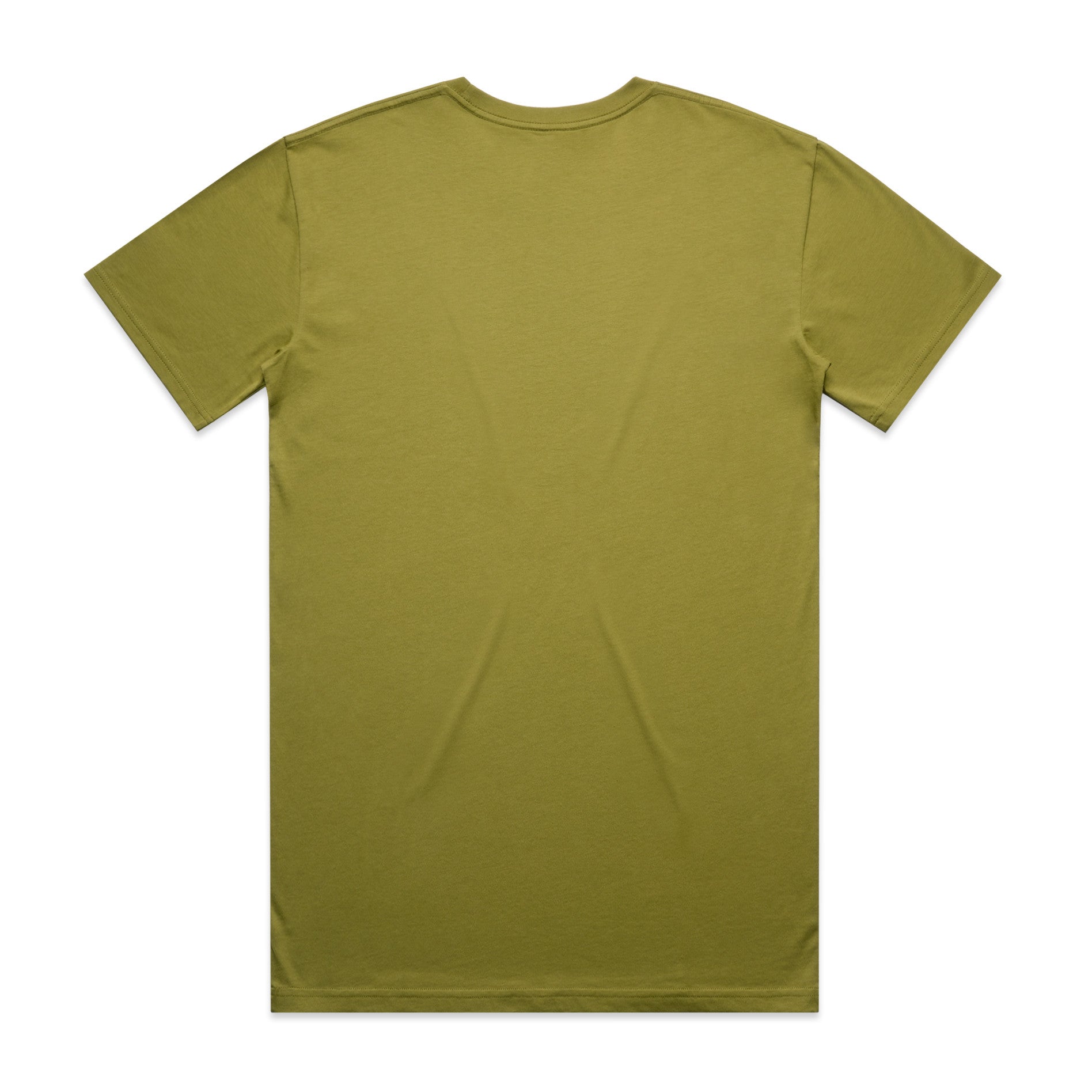 AS Colour Staple Tee 5001 - Moss Back - Custom Printed - Print Blanc