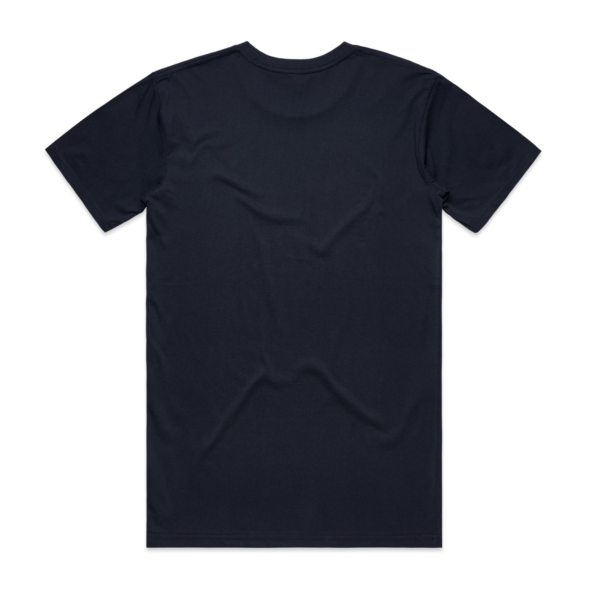 AS Colour Staple Tee 5001 - Navy Back - Custom Printed - Print Blanc