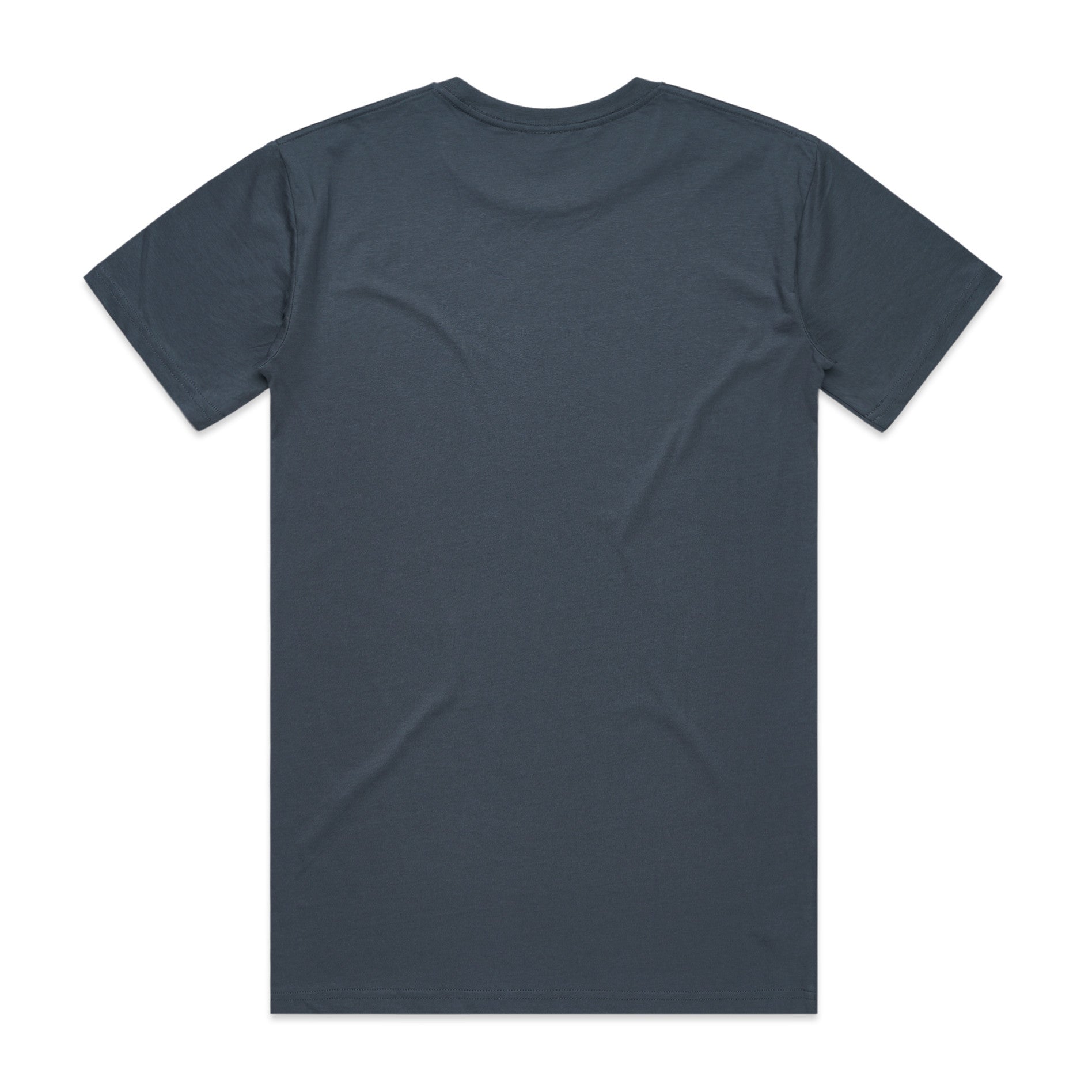 AS Colour Staple Tee 5001 - Petrol Blue Back - Custom Printed - Print Blanc