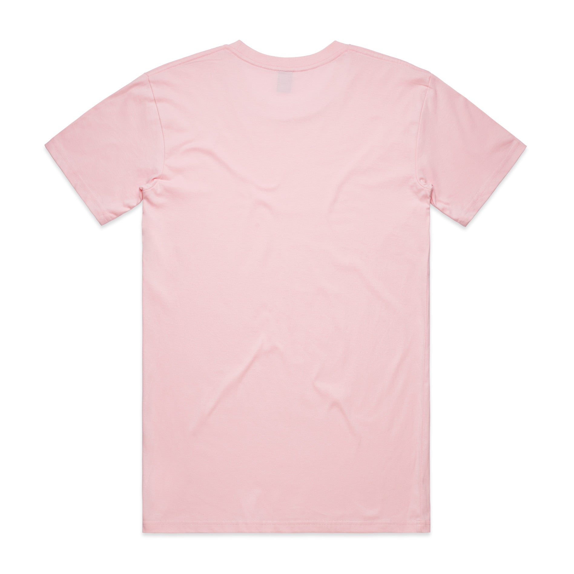 AS Colour Staple Tee 5001 - Pink Back - Custom Printed - Print Blanc