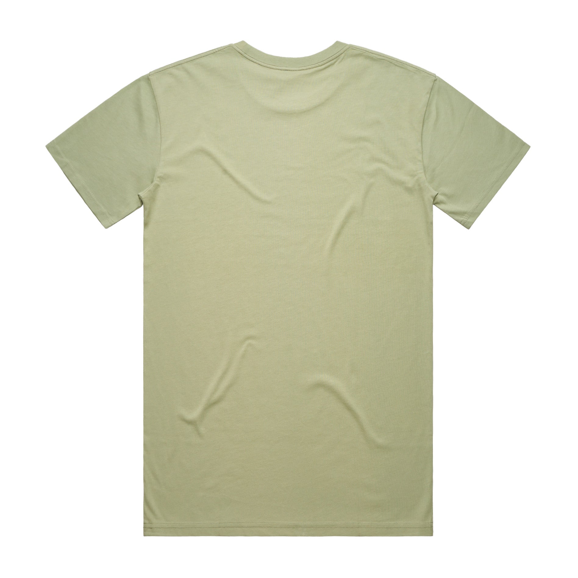 AS Colour Staple Tee 5001 - Pistachio Back - Custom Printed - Print Blanc