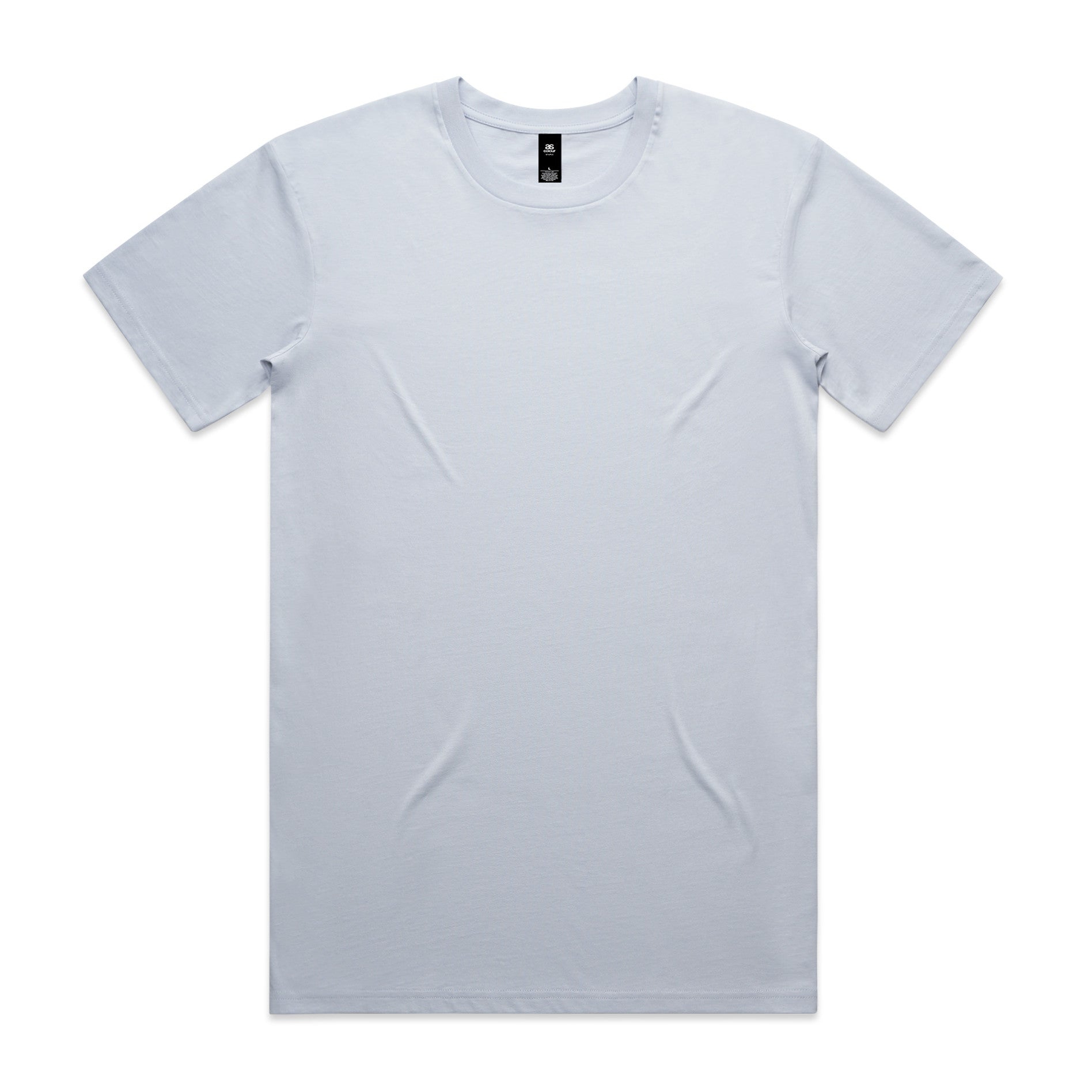 AS Colour Staple Tee 5001 - Powder Front - Custom Printed - Print Blanc