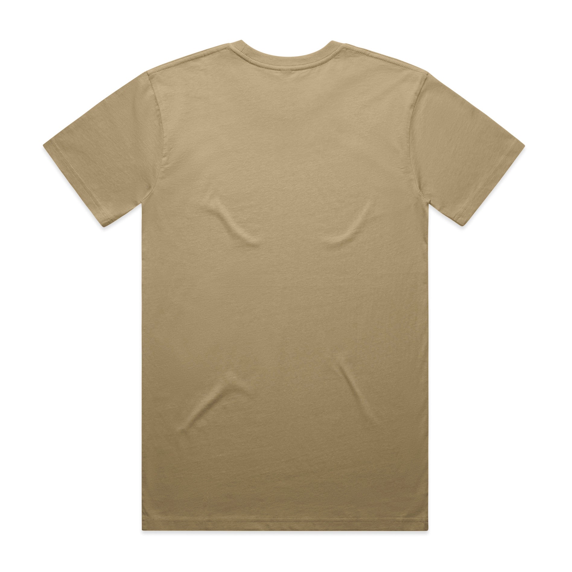 AS Colour Staple Tee 5001 - Sand Back - Custom Printed - Print Blanc