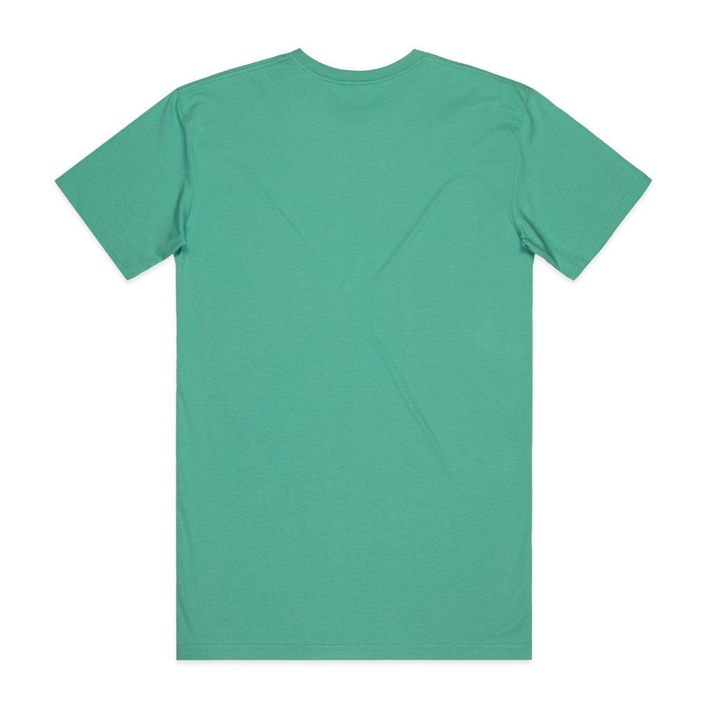 AS Colour Staple Tee 5001 - Topaz Back - Custom Printed - Print Blanc