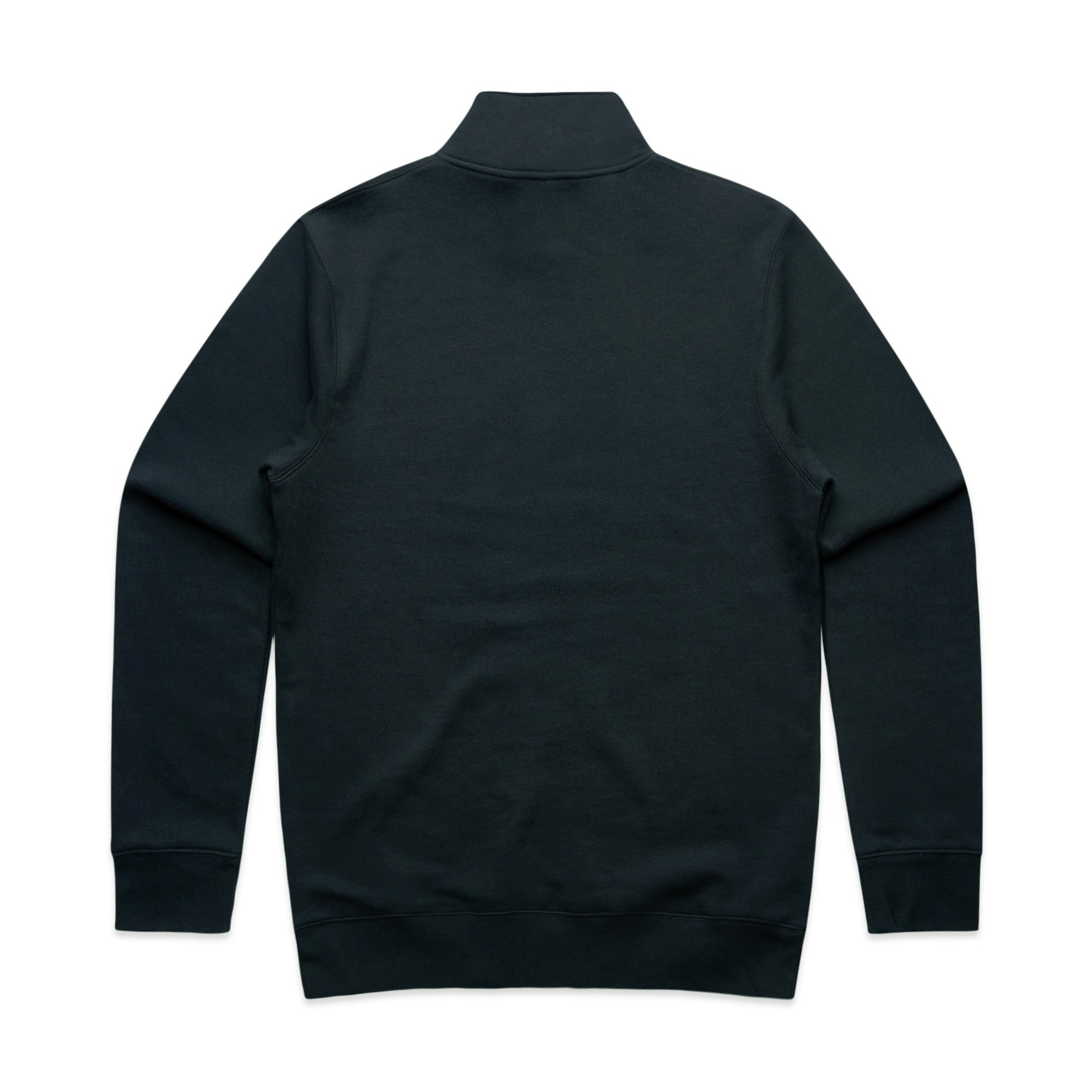 AS Colour Stencil Half Zip Crew 5125 - 5125 Half Zip Crew Navy Back - Custom Printed - Print Blanc