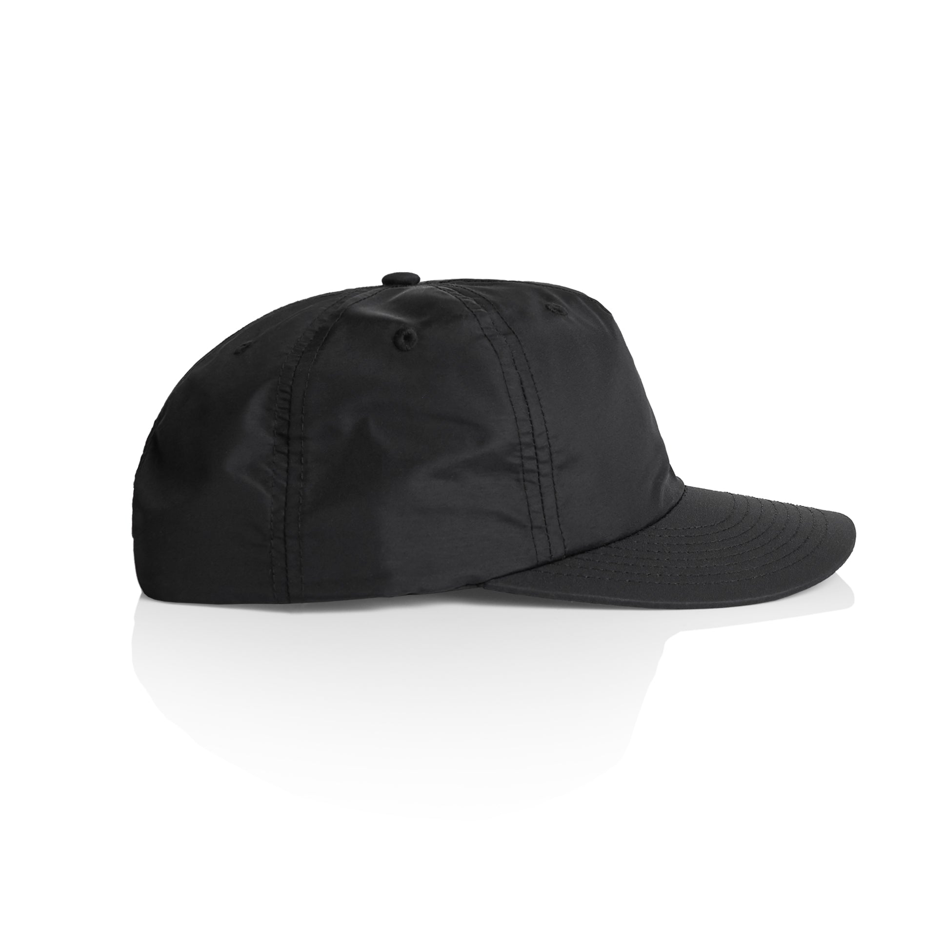 Ascolour Surf Cap 1114 Surf Cap Black Side - Custom Printed - Print Blanc