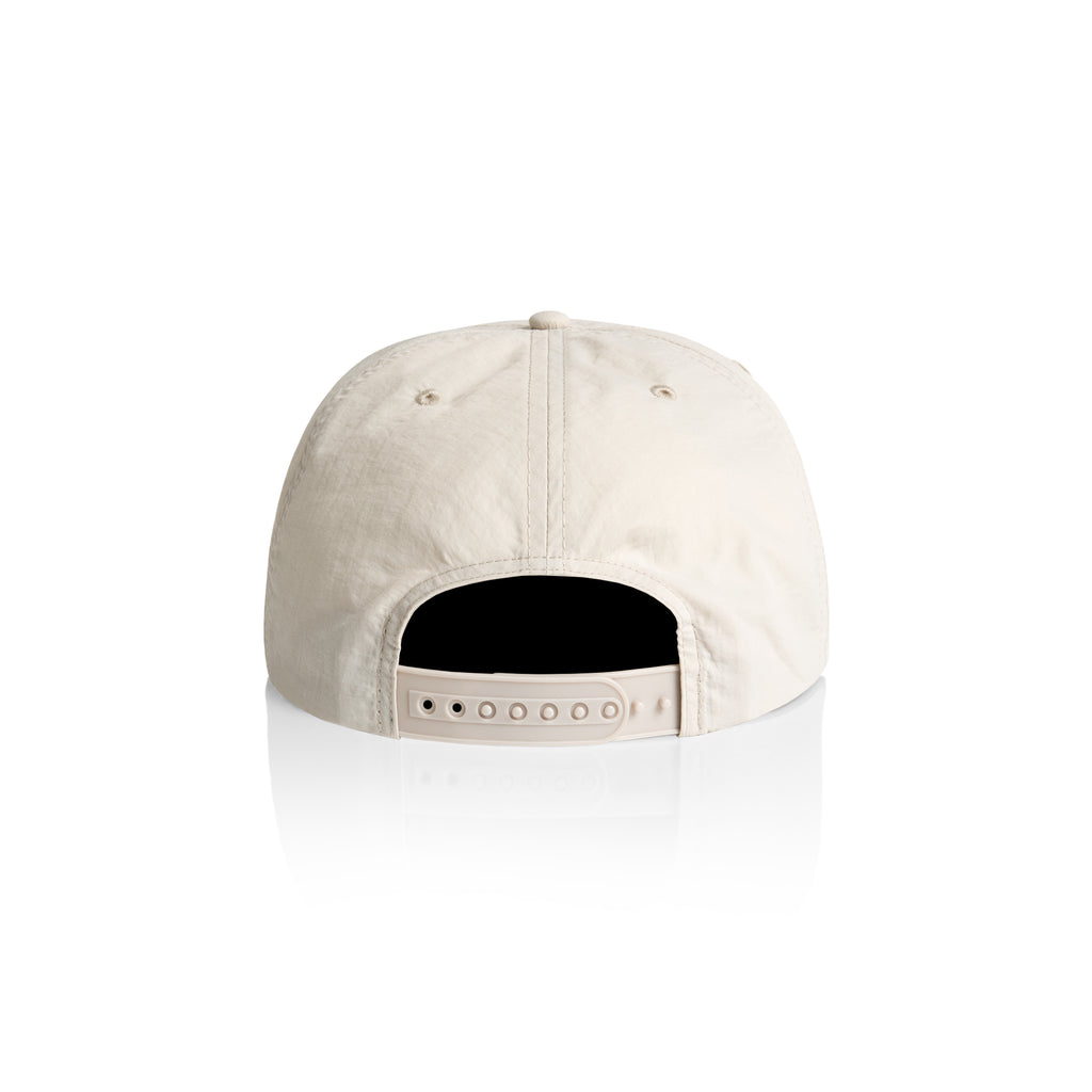 Ascolour Surf Cap 1114 Surf Cap Bone Back - Custom Printed - Print Blanc
