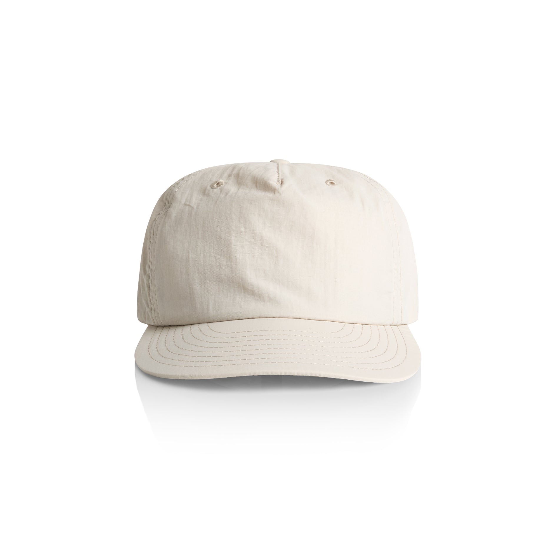Ascolour Surf Cap 1114 Surf Cap Bone Front - Custom Printed - Print Blanc