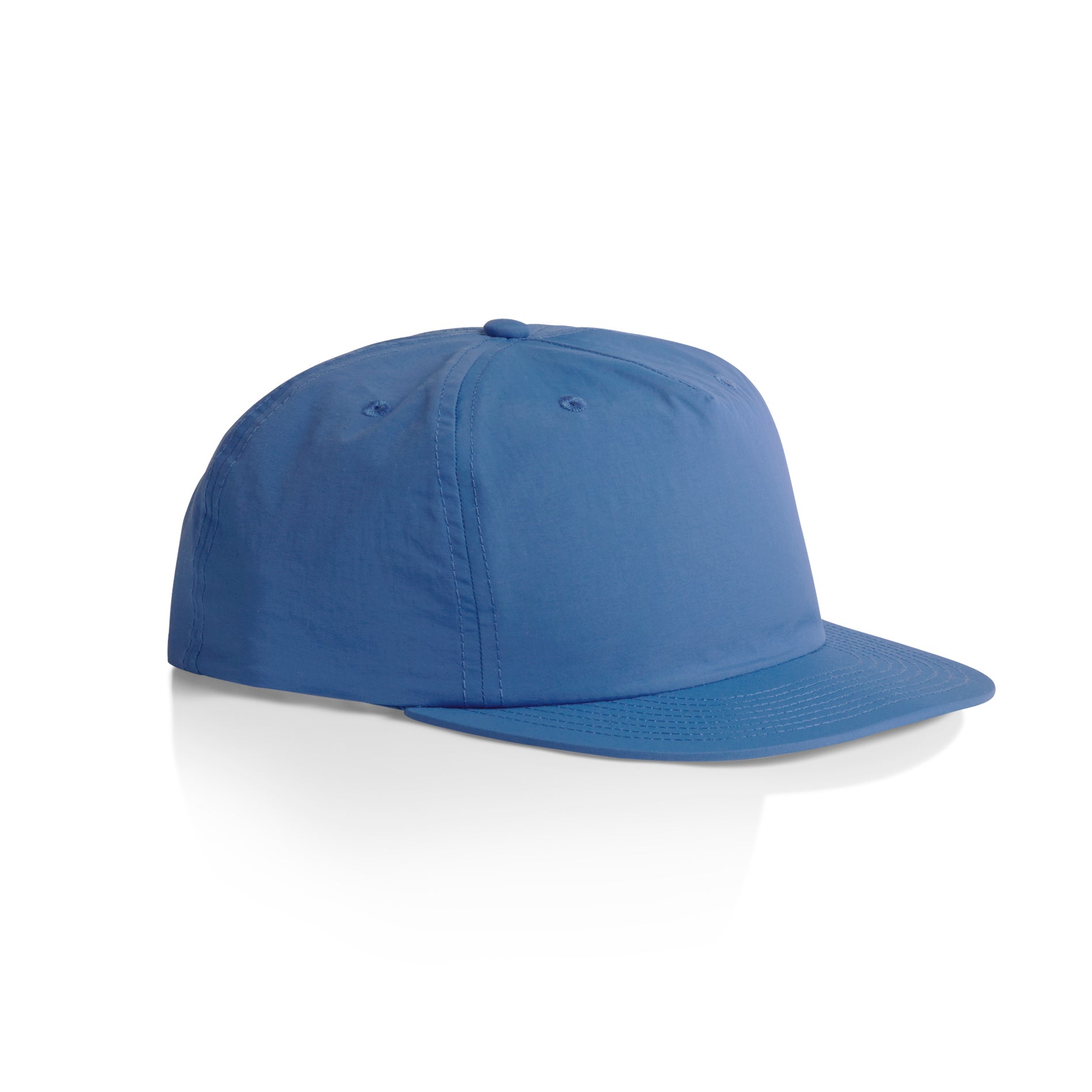 Ascolour Surf Cap 1114 Surf Cap Bright Royal Side - Custom Printed - Print Blanc