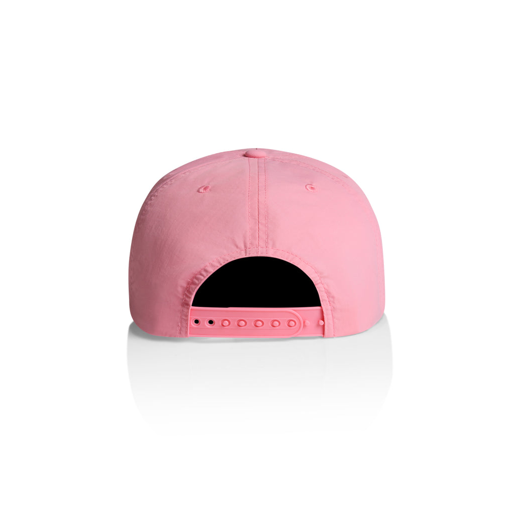 Ascolour Surf Cap 1114 Surf Cap Bubblegum Back - Custom Printed - Print Blanc