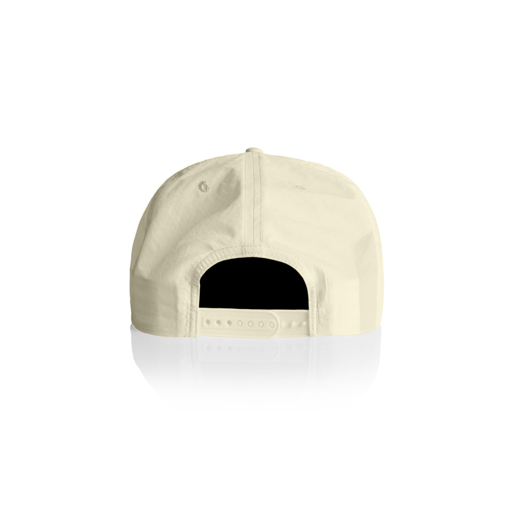 Ascolour Surf Cap 1114 Surf Cap Butter Back Shopped Back - Custom Printed - Print Blanc