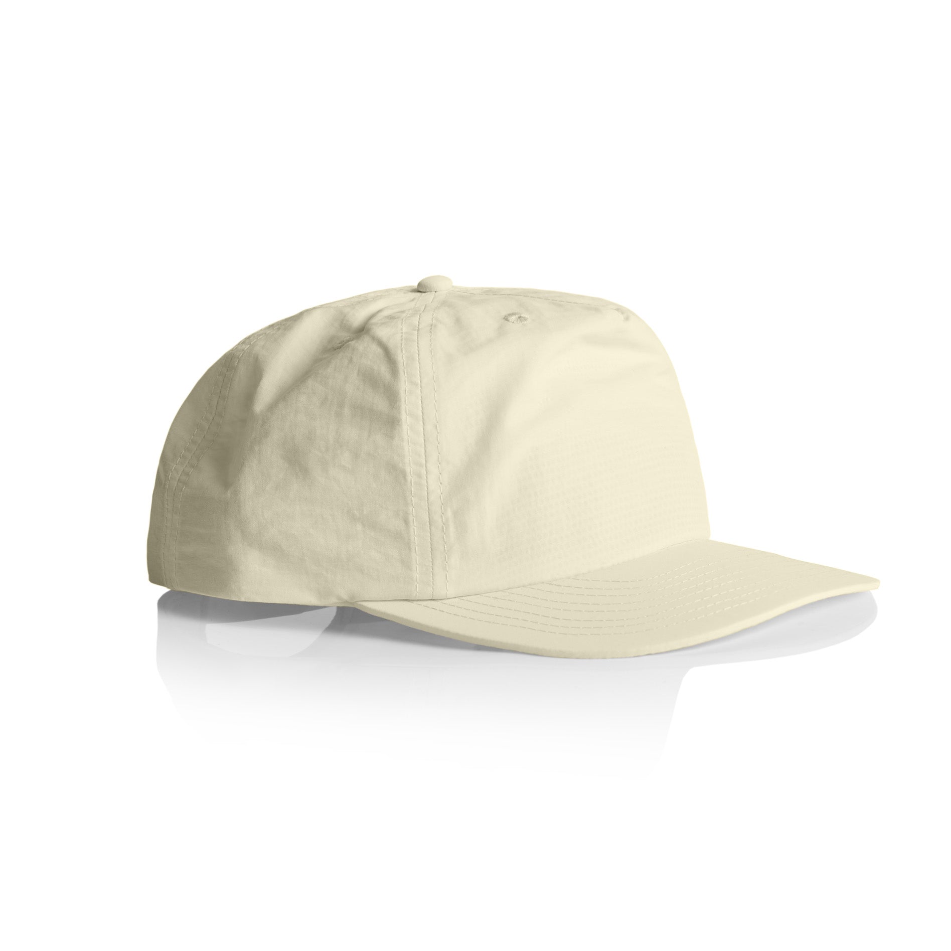 Ascolour Surf Cap 1114 Surf Cap Butter Turn Shopped Front - Custom Printed - Print Blanc