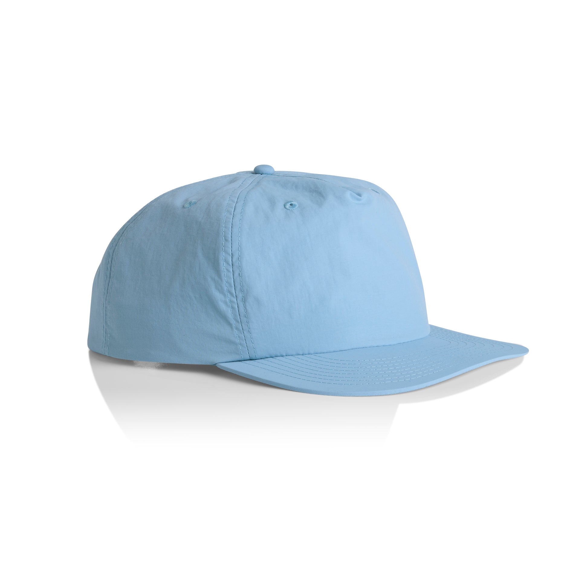 Ascolour Surf Cap 1114 Surf Cap Carolina Blue Side - Custom Printed - Print Blanc