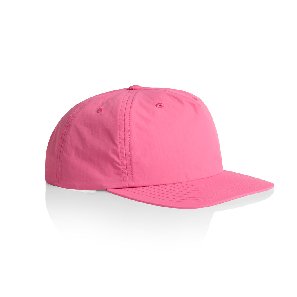 Ascolour Surf Cap 1114 Surf Cap Charity Pink Side - Custom Printed - Print Blanc