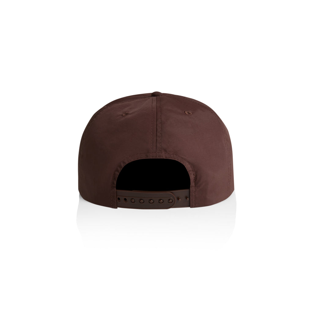 Ascolour Surf Cap 1114 Surf Cap Chestnut Back - Custom Printed - Print Blanc