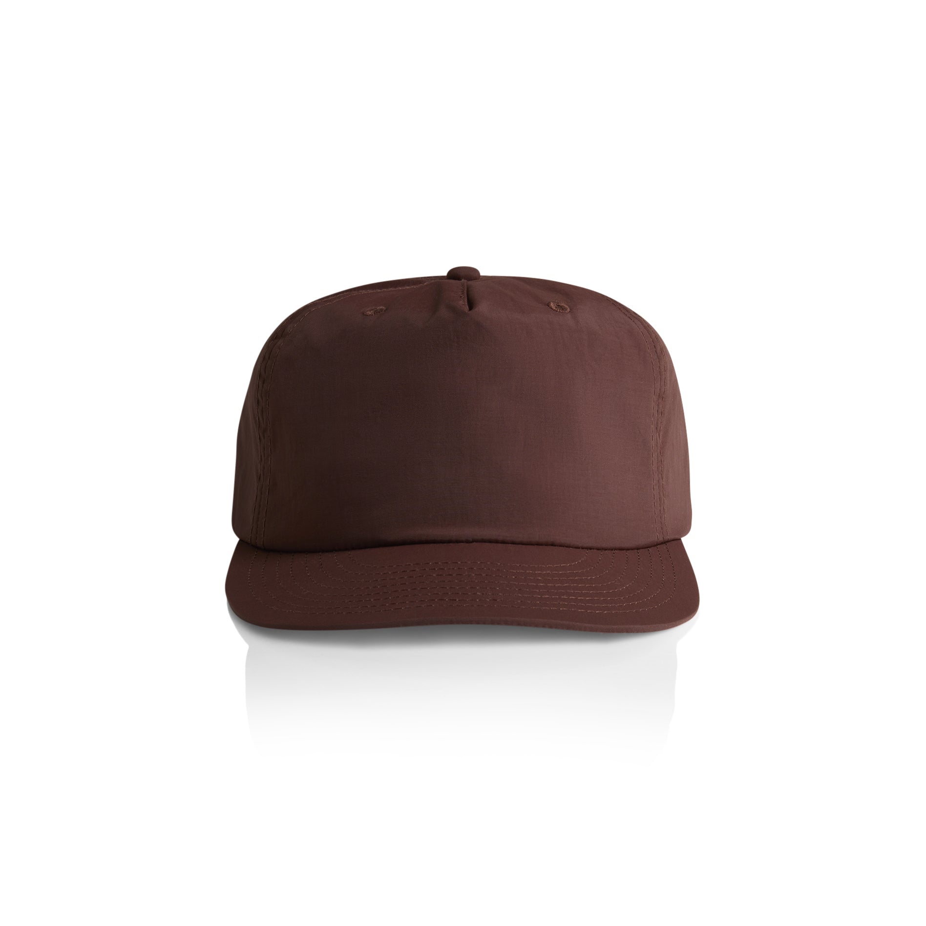 Ascolour Surf Cap 1114 Surf Cap Chestnut Front - Custom Printed - Print Blanc