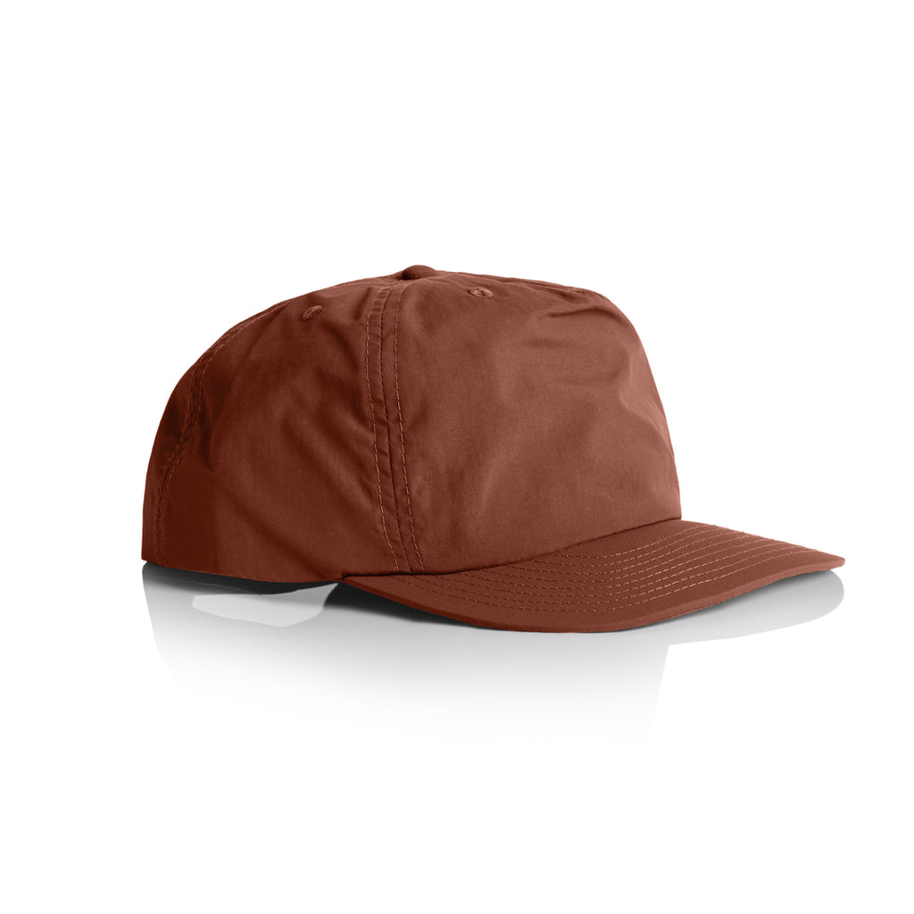Ascolour Surf Cap 1114 Surf Cap Clay Turn Shopped Front - Custom Printed - Print Blanc