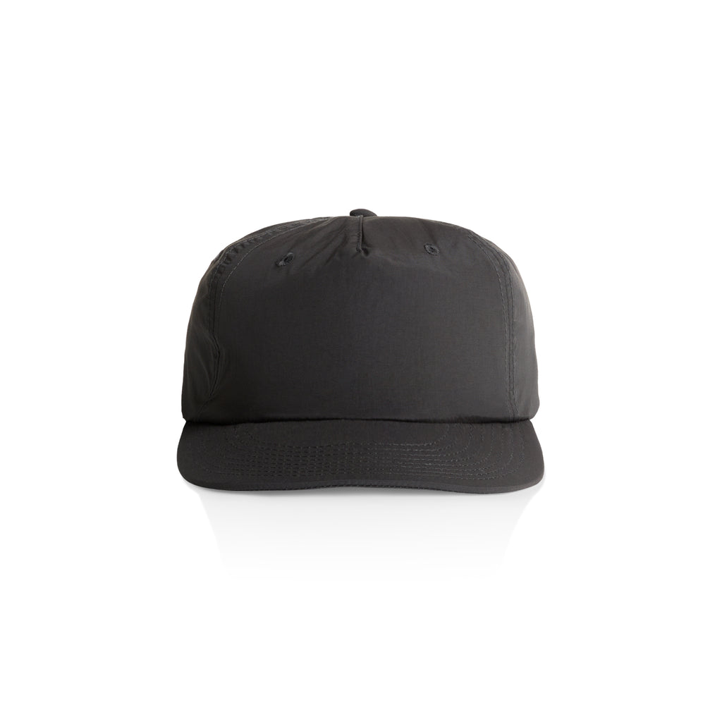 Ascolour Surf Cap 1114 Surf Cap Coal Front - Custom Printed - Print Blanc