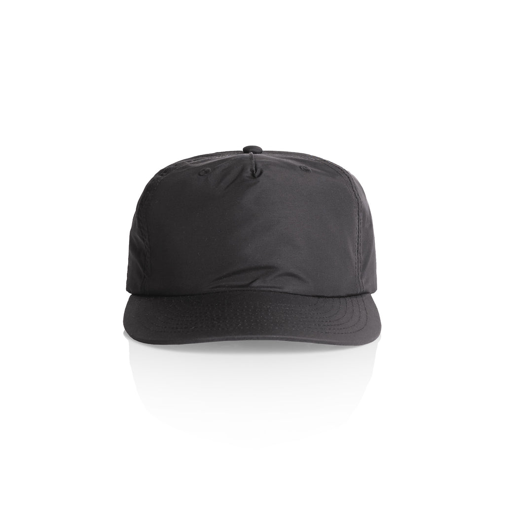 Ascolour Surf Cap 1114 Surf Cap Coal Front Shopped Front - Custom Printed - Print Blanc