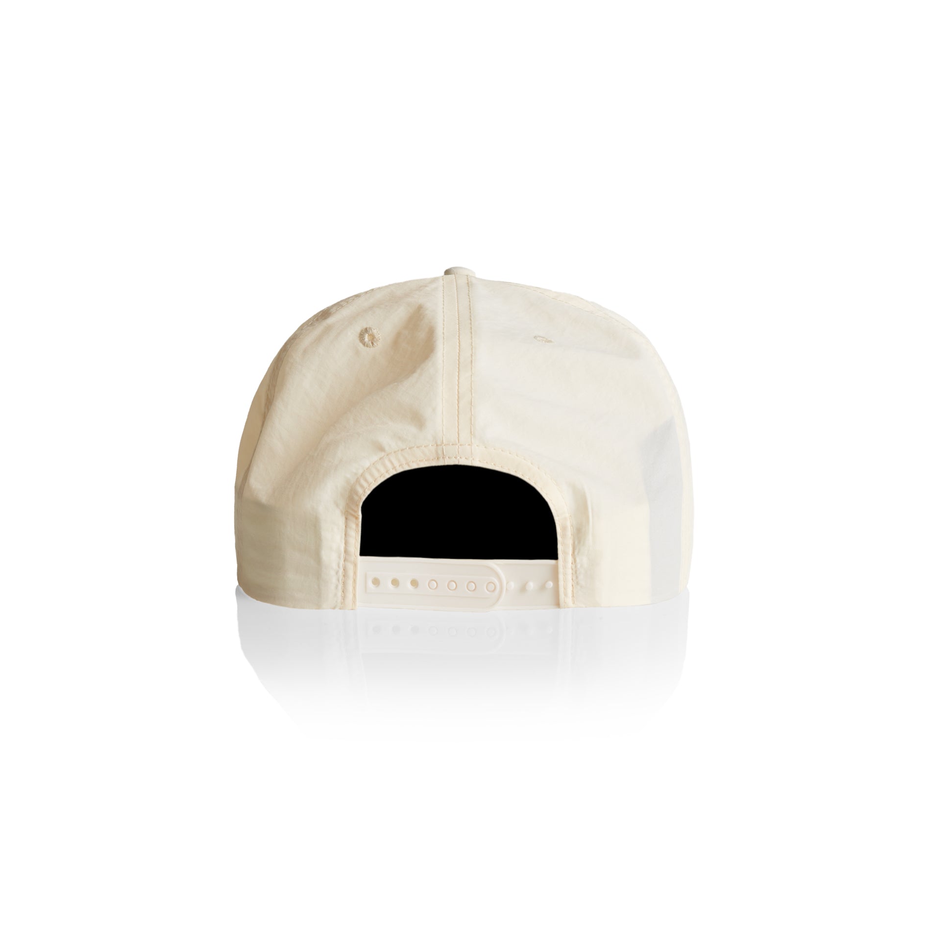 Ascolour Surf Cap 1114 Surf Cap Ecru Back - Custom Printed - Print Blanc