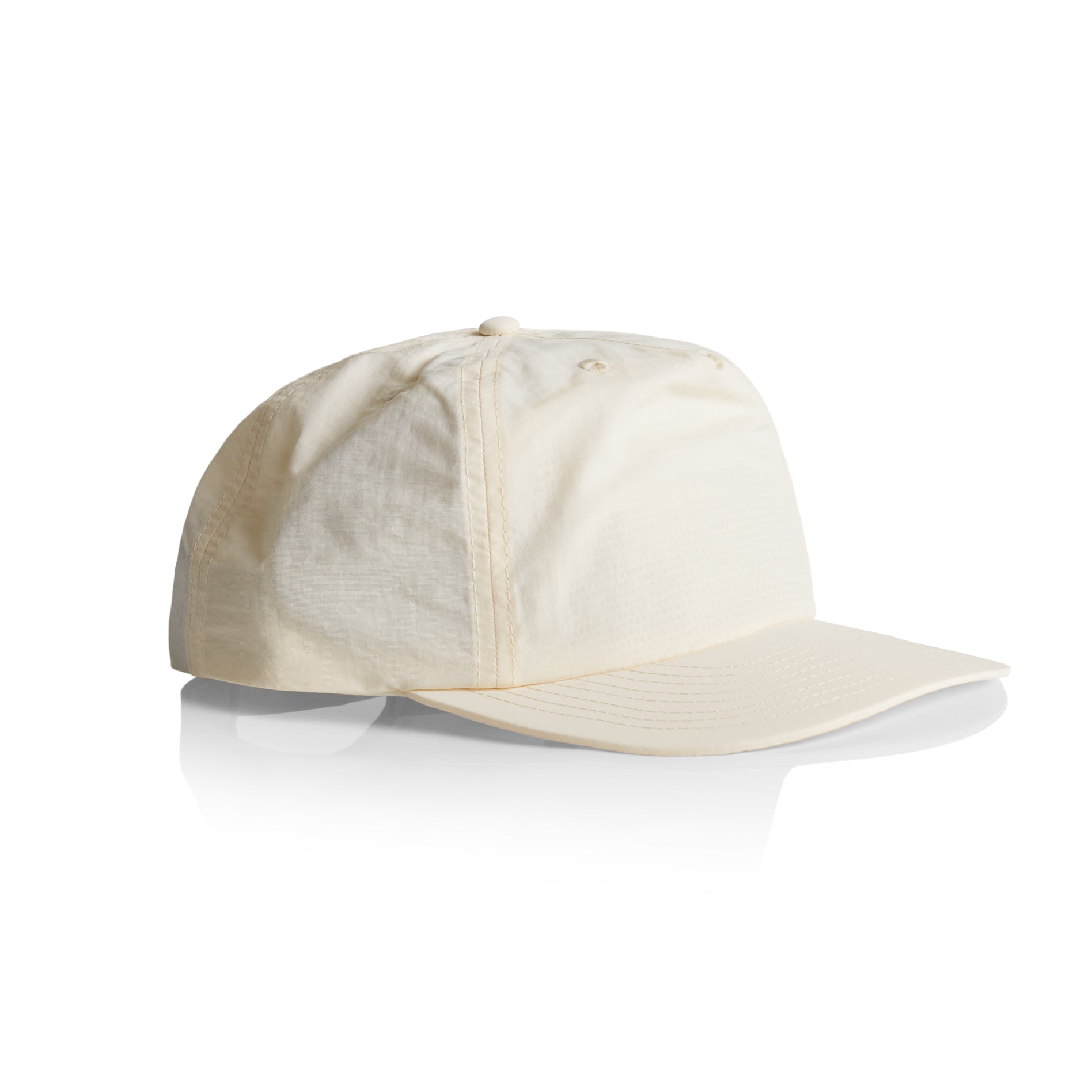 Ascolour Surf Cap 1114 Surf Cap Ecru Side - Custom Printed - Print Blanc