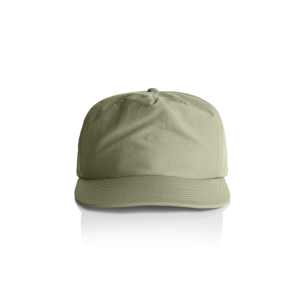 Ascolour Surf Cap 1114 Surf Cap Eucalyptus Front Shopped Front - Custom Printed - Print Blanc