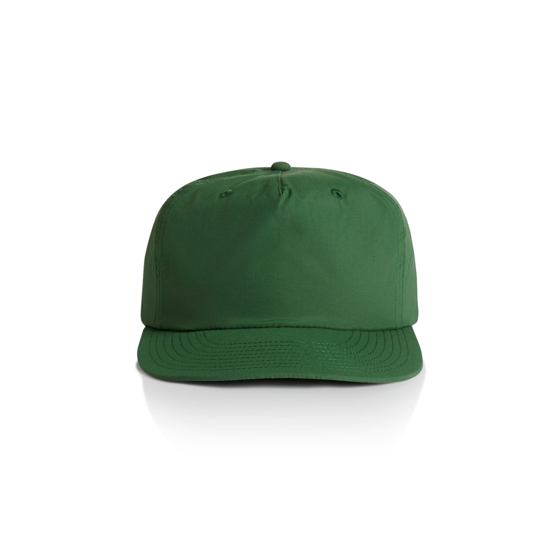 Ascolour Surf Cap 1114 Surf Cap Forest Green Front - Custom Printed - Print Blanc