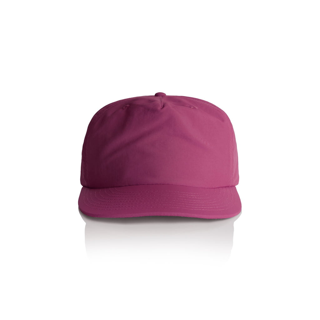 Ascolour Surf Cap 1114 Surf Cap Grape Front - Custom Printed - Print Blanc
