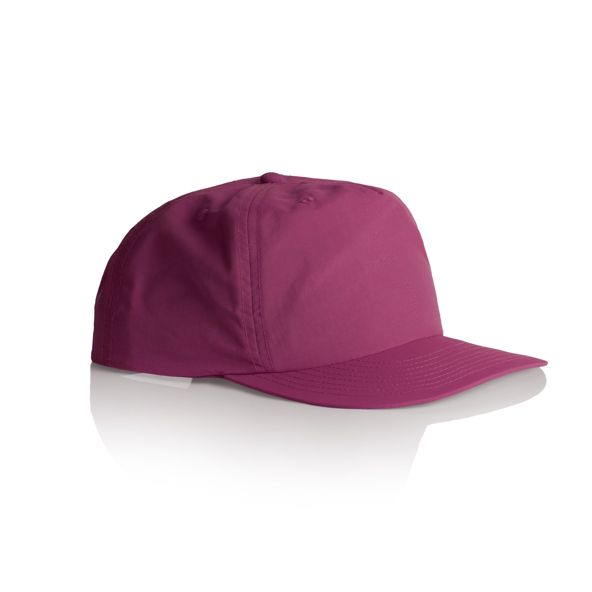 Ascolour Surf Cap 1114 Surf Cap Grape Side - Custom Printed - Print Blanc