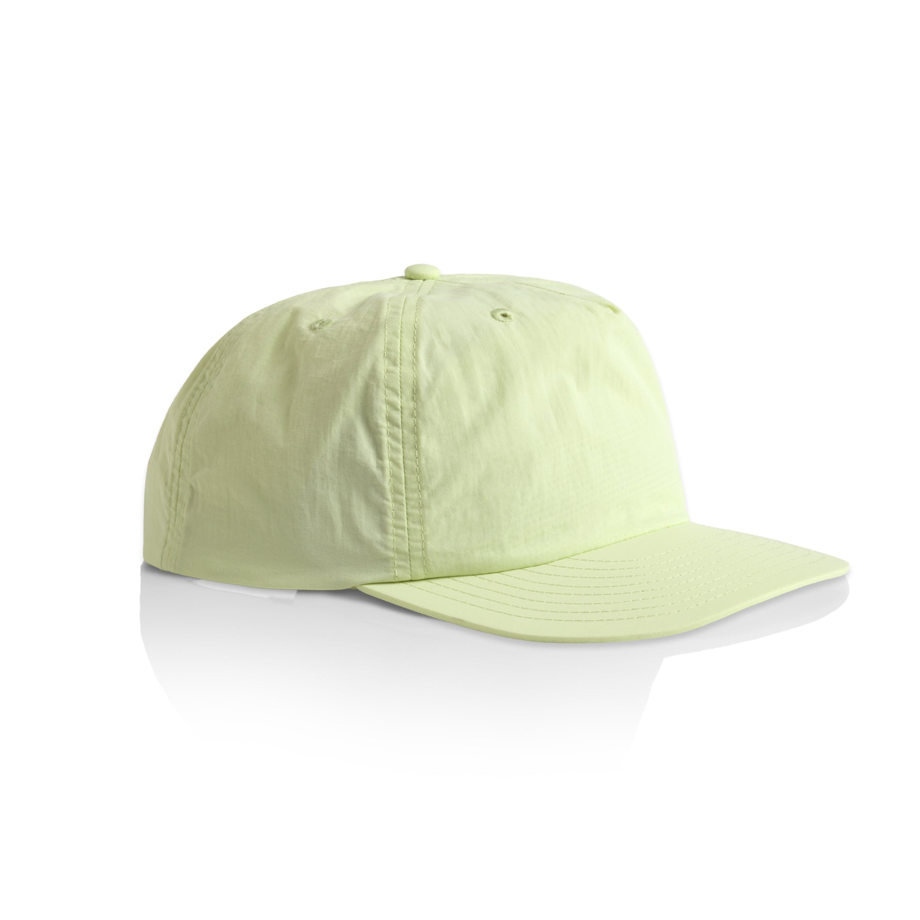 Ascolour Surf Cap 1114 Surf Cap Lime Side - Custom Printed - Print Blanc
