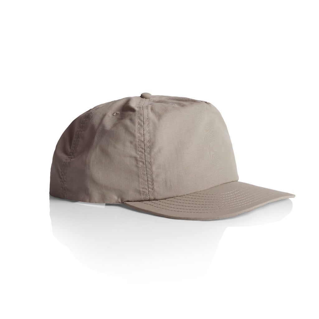 Ascolour Surf Cap 1114 Surf Cap Mushroom Turn Shopped Front - Custom Printed - Print Blanc