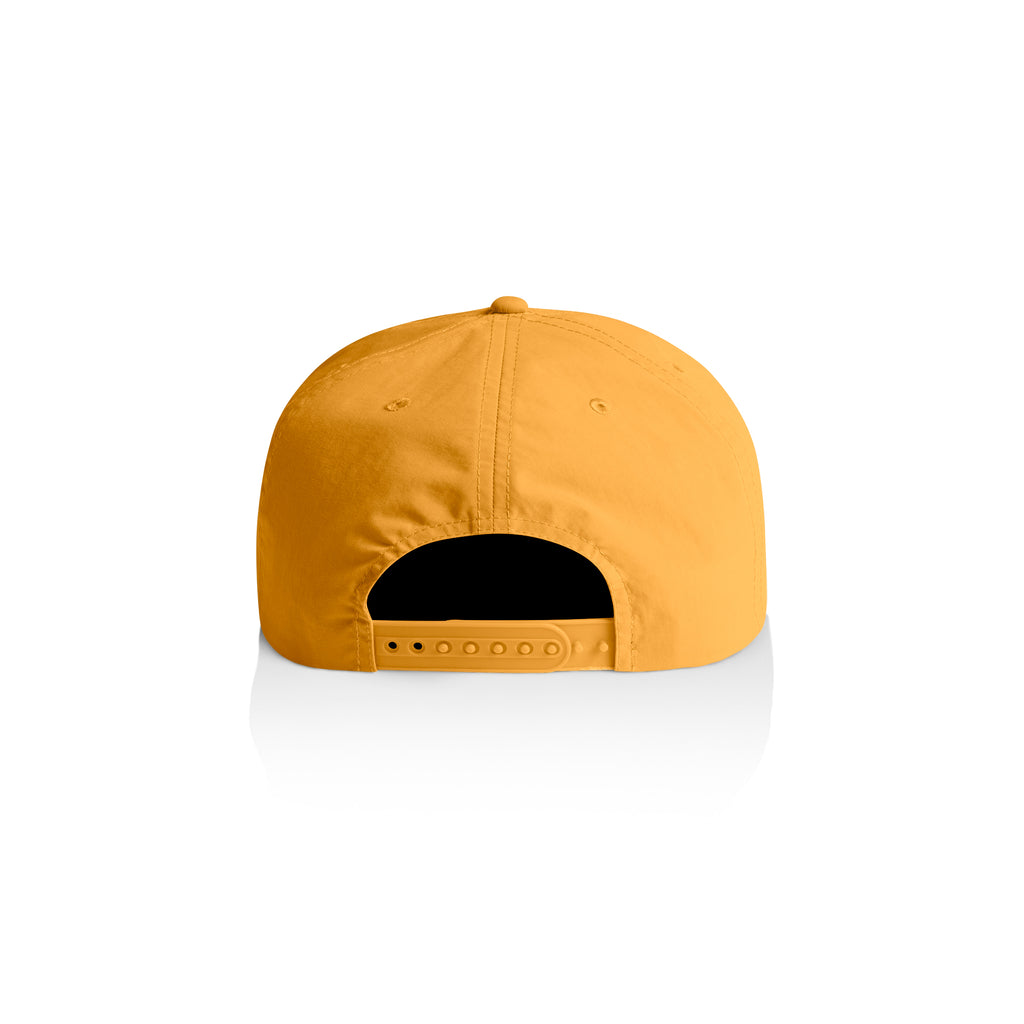 Ascolour Surf Cap 1114 Surf Cap Mustard Back - Custom Printed - Print Blanc