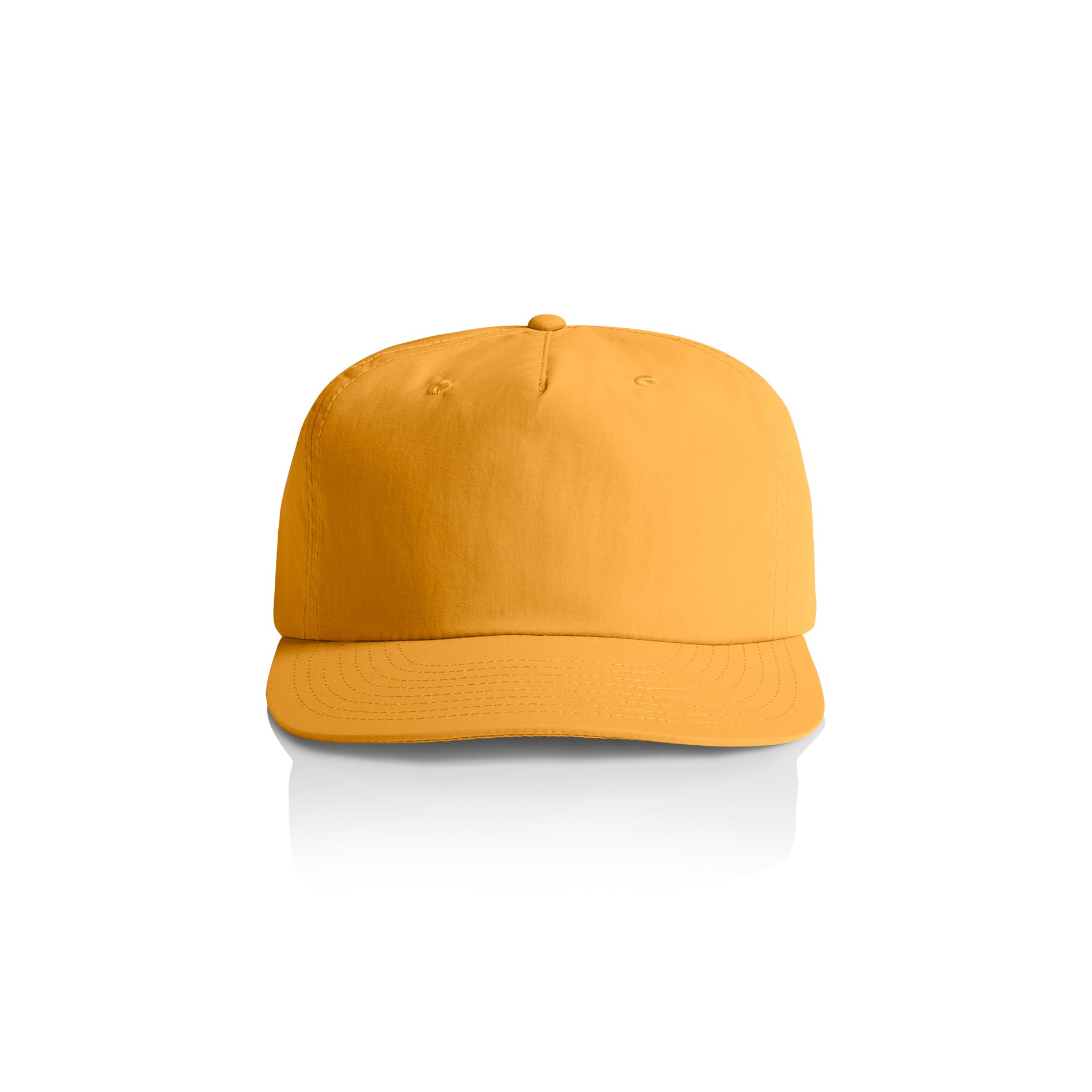 Ascolour Surf Cap 1114 Surf Cap Mustard Front - Custom Printed - Print Blanc