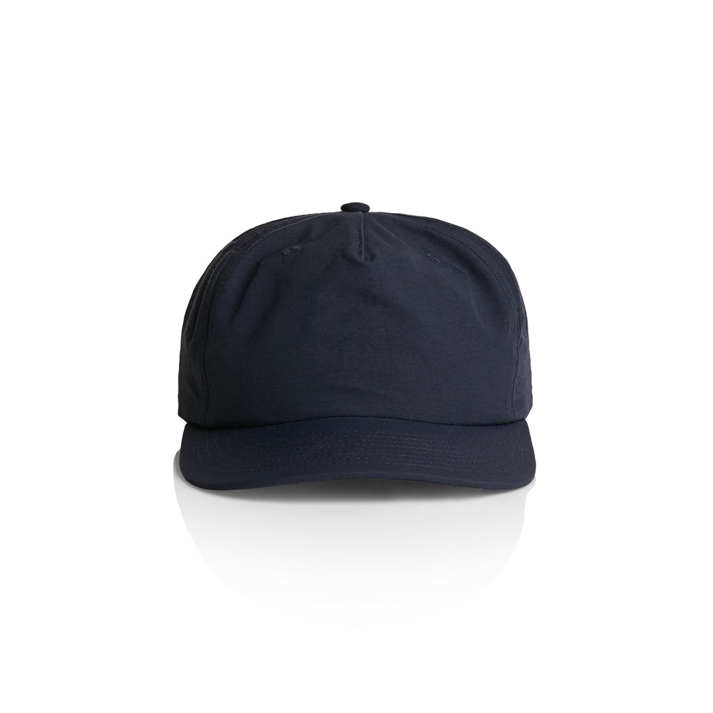 Ascolour Surf Cap 1114 Surf Cap Navy Front Print Blanc 1 - Custom Printed - Print Blanc