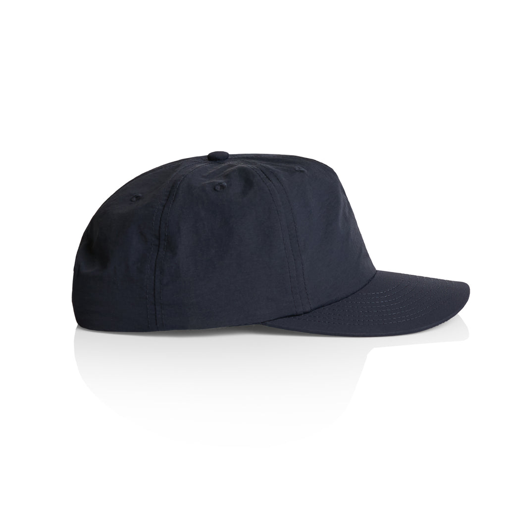 Ascolour Surf Cap 1114 Surf Cap Navy Side - Custom Printed - Print Blanc