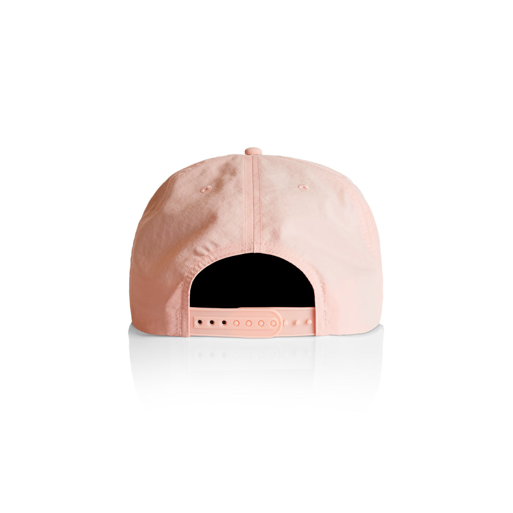 Ascolour Surf Cap 1114 Surf Cap Pale Pink Back - Custom Printed - Print Blanc