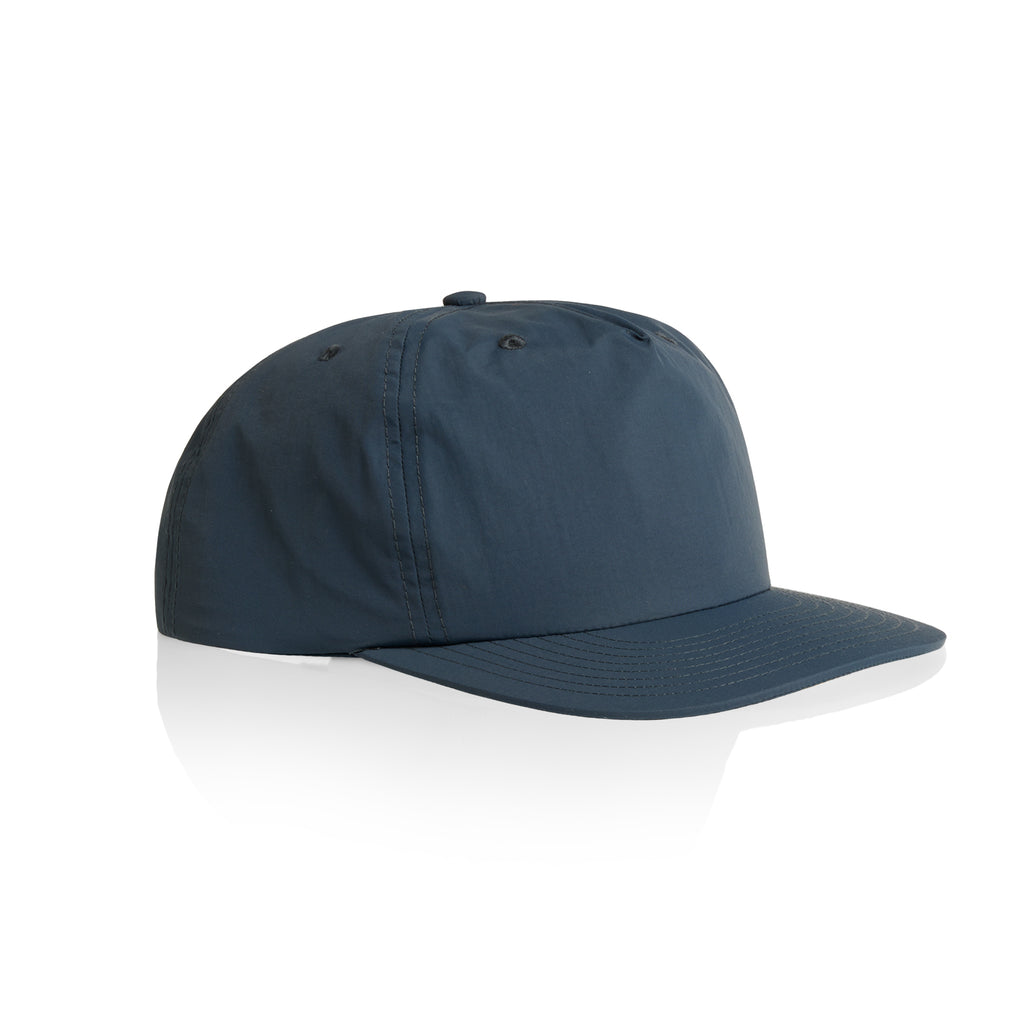Ascolour Surf Cap 1114 Surf Cap Petrol Blue Side - Custom Printed - Print Blanc