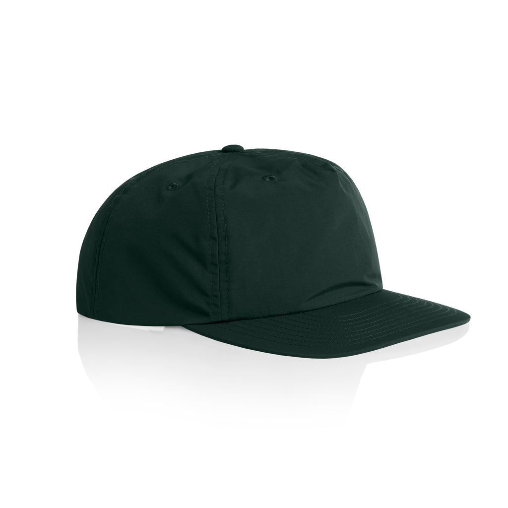 Ascolour Surf Cap 1114 Surf Cap Pine Green Side - Custom Printed - Print Blanc