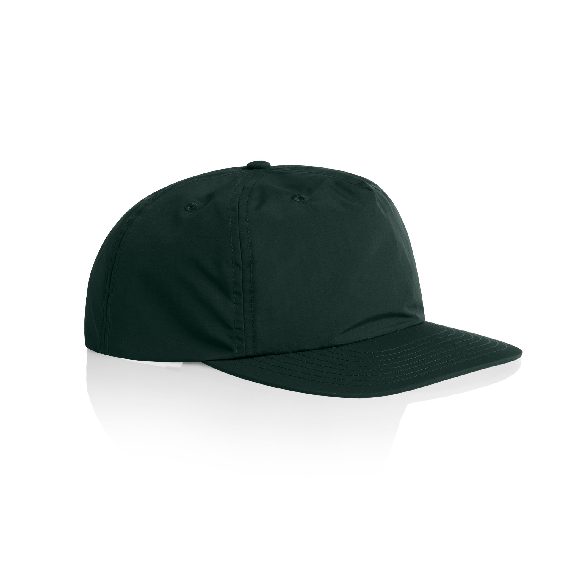 Ascolour Surf Cap 1114 Surf Cap Pine Green Side - Custom Printed - Print Blanc